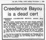 New Musical Express 1 Nov 69