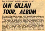 Melody Maker 3 Sept 77
