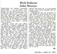 Record World World 31 Mar 73