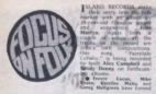 Melody Maker Thanks Jonathan Evans Coley