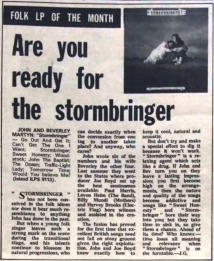 Melody Maker 7 Mar 70