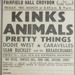 March gig 1965  Thanks Ronny Vanhof