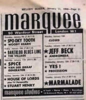 Melody Maker 11 Jan 69