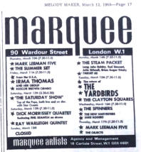 Melody Maker 12 Mar 66